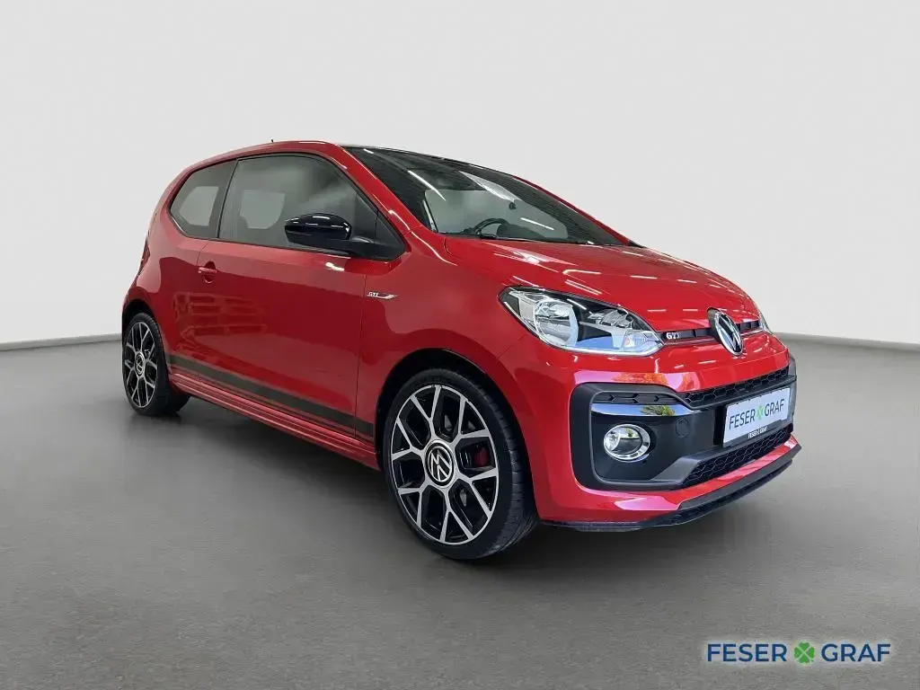 Gebraucht VW up! Beats 116 PS (85 kW) 2022 Tornadorot deep black perle... Kleinwagen