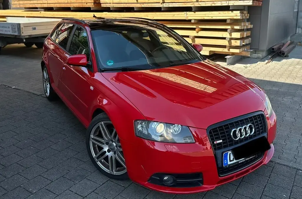 Gebraucht Audi A3 S-Line 170 PS (125 kW) 2007 Rot Kleinwagen