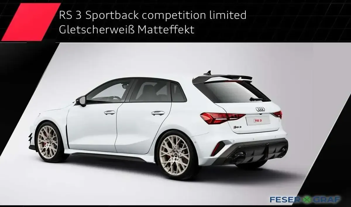 Neu Audi RS3 Competition 400 PS (294 kW) 2026 Polarmatteffekt audi exclusive Limousine