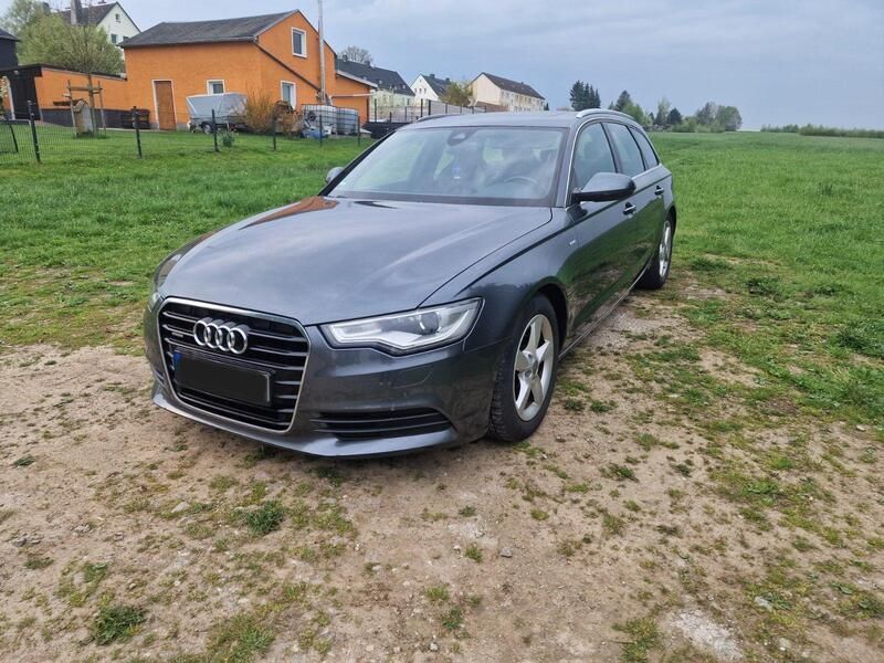 Grau Gebraucht 2013 Audi A6 S-Line Kombi | 11.290 € (Guter Preis) - Bild 1/4