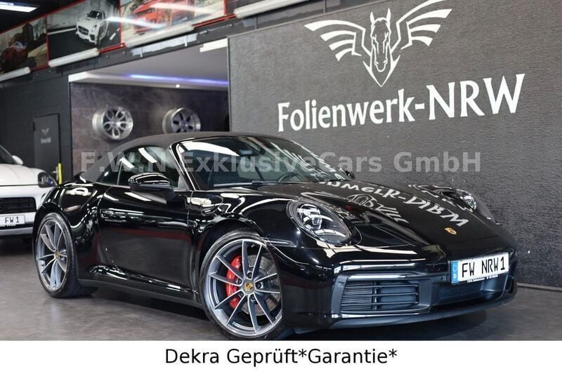 Schwarz Gebraucht 2021 Porsche 911 Carrera S Cabriolet Cabrio | 132.992 € (Guter Preis) - Bild 1/4