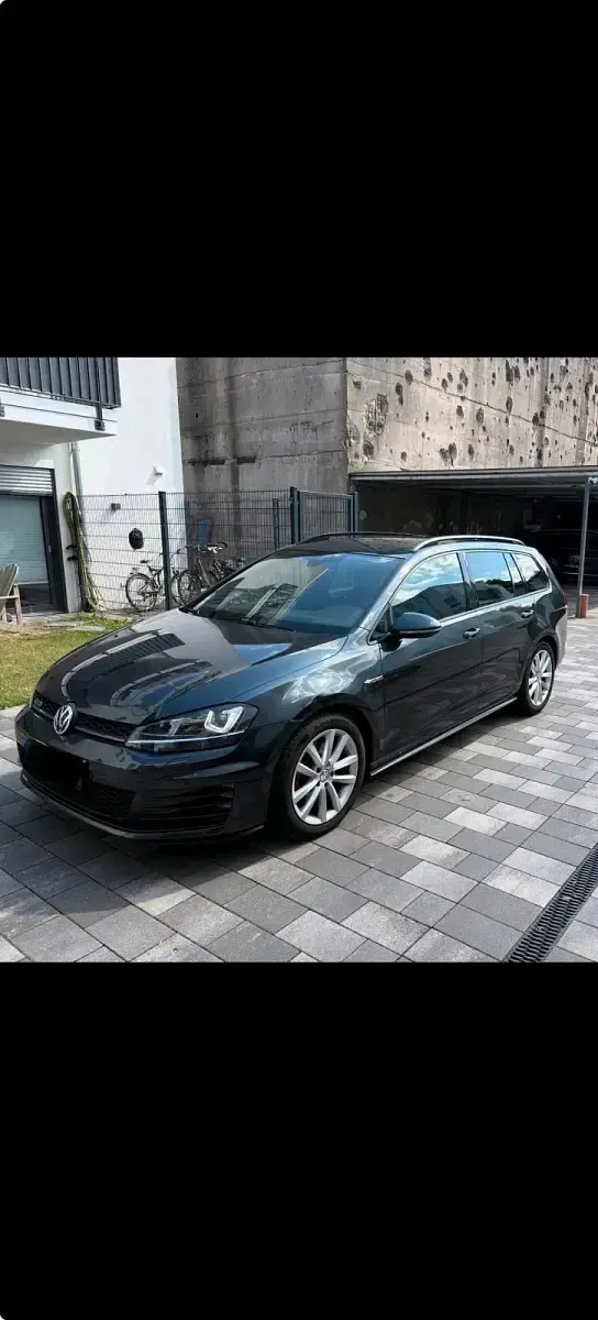 Gebraucht VW Golf VII GTD 184 PS (135 kW) 2016 Schwarz Kombi