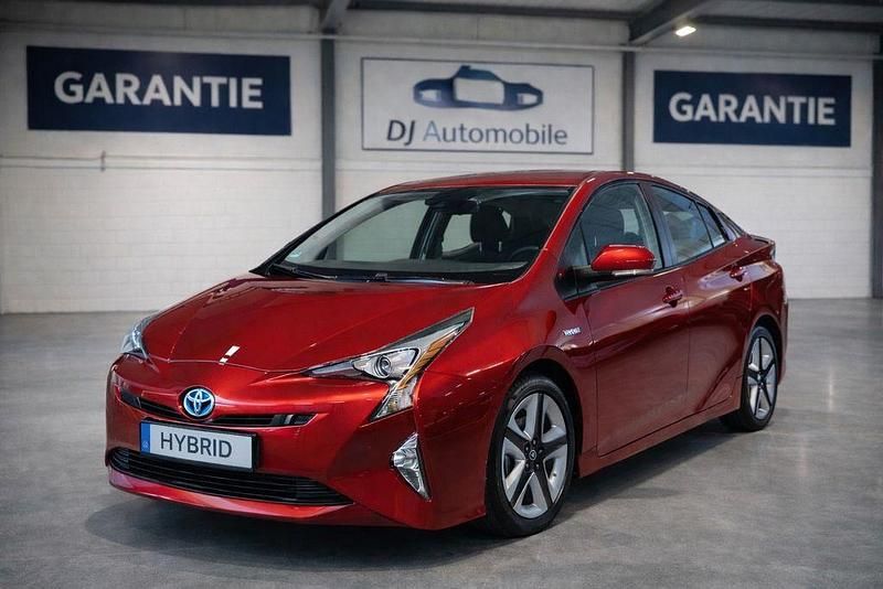 Rot Gebraucht 2016 Toyota Prius Limousine | 15.880 € (Fairer Preis) - Bild 1/4
