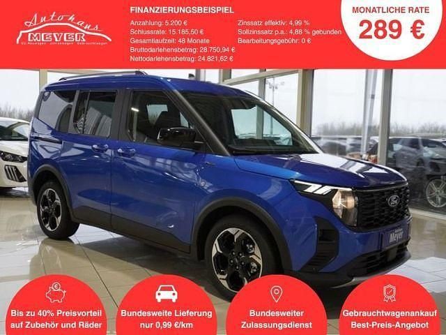 Solar silver Neu 2024 Ford Tourneo Courier Active Van / Kleinbus | 27.610 € (Fairer Preis) - Bild 1/4