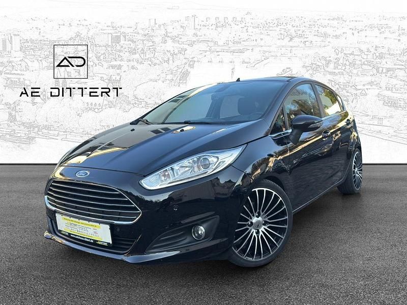 Gebraucht Ford Fiesta Titanium 101 PS (74 kW) 2017 Schwarz Limousine