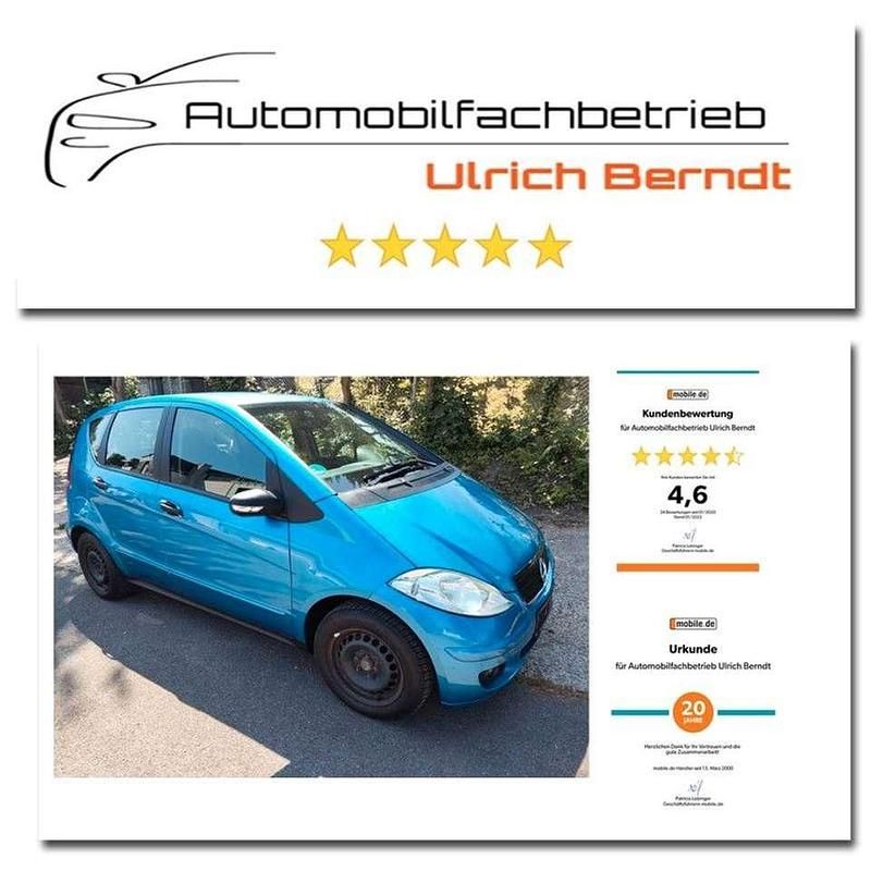 Blau Gebraucht 2008 Mercedes A150 Van / Kleinbus | 4.250 € (Fairer Preis) - Bild 1/2