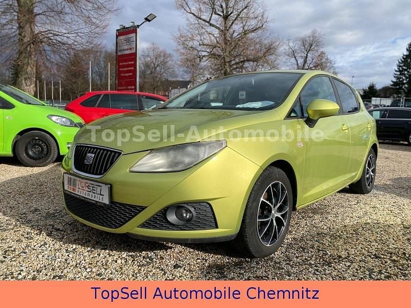Gebraucht Seat Ibiza Style 69 PS (50 kW) 2009 Grün Kleinwagen