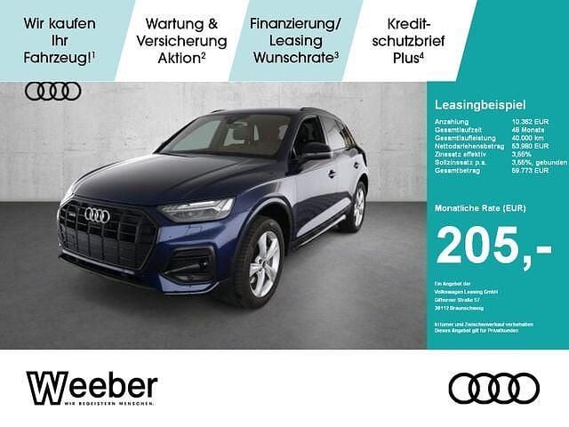 Gebraucht Audi Q5 Advanced 265 PS (194 kW) 2024 Blau SUV