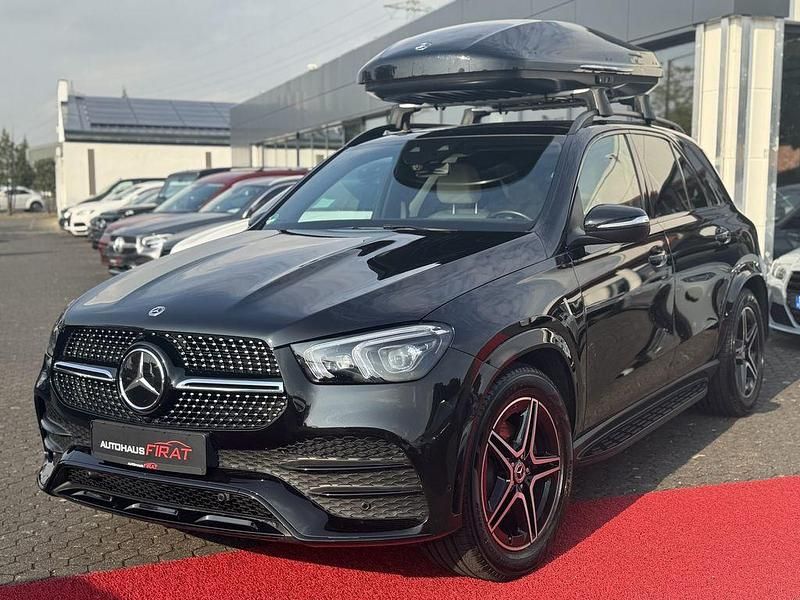 Schwarz Gebraucht 2021 Mercedes GLE350 AMG line SUV | 62.849 € (Etwas zu teuer) - Bild 1/4