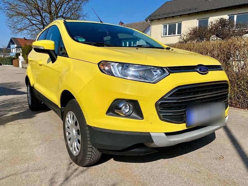Gebraucht Ford Ecosport 125 PS (91 kW) 2014 Gelb SUV