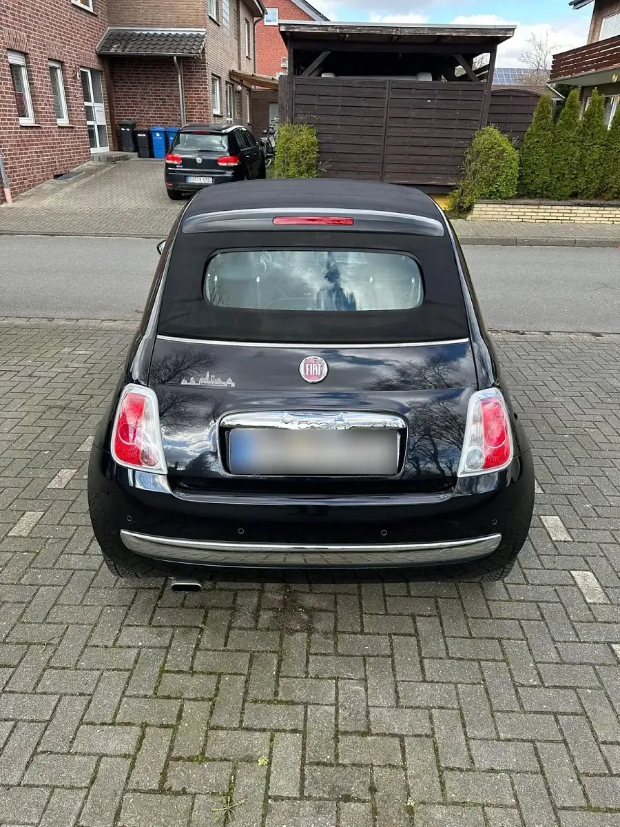 Gebraucht Fiat 500C 69 PS (50 kW) 2012 Schwarz Cabrio