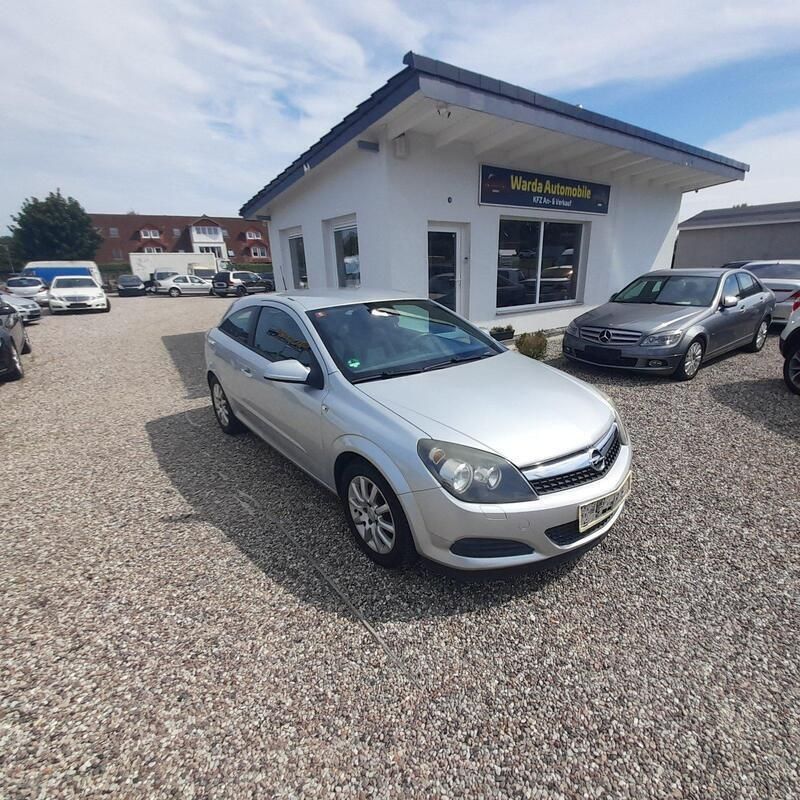 Grau Gebraucht 2008 Opel Astra GTC Coupé | 1.190 € - Bild 1/4