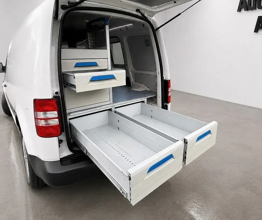 Gebraucht VW Caddy Pro 109 PS (80 kW) 2012 Weiß Van / Kleinbus