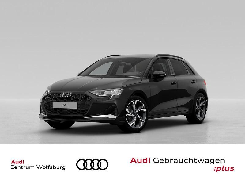 Schwarz Gebraucht 2024 Audi A3 Sportback Advanced Limousine | 31.980 € (Guter Preis) - Bild 1/3