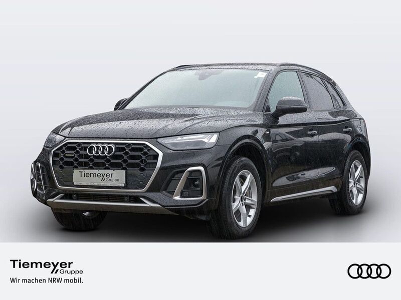 Mythosschwarz metallic Gebraucht 2022 Audi Q5 S-Line SUV | 35.380 € (Superpreis) - Bild 1/4