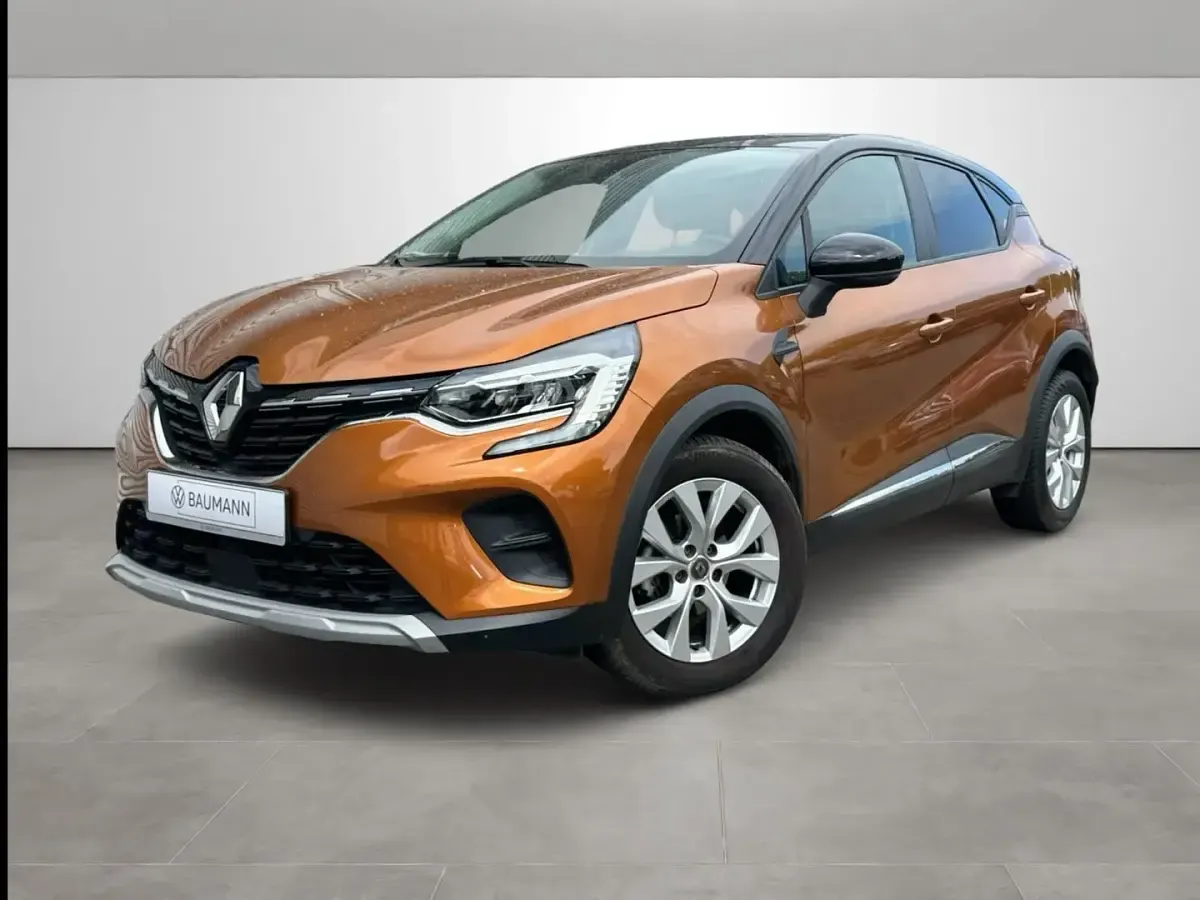 Gebraucht Renault Captur Experience 131 PS (96 kW) 2020 Orange / schwarz SUV