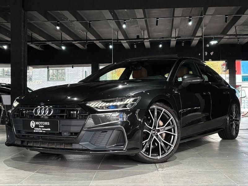Schwarz Gebraucht 2019 Audi A7 Sportback S-Line Kleinwagen | 39.999 € (Fairer Preis) - Bild 1/4