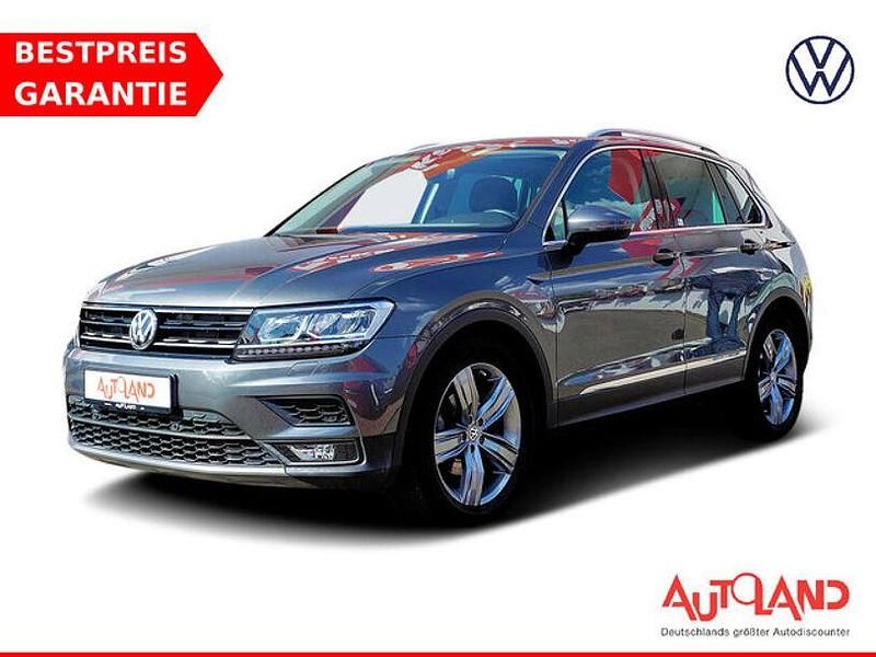Grau Gebraucht 2018 VW Tiguan Comfortline SUV | 23.490 € (Teuer) - Bild 1/4