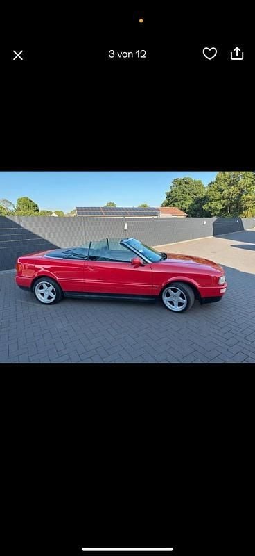 Gebraucht Audi 80 133 PS (97 kW) 1993 Rot Cabrio