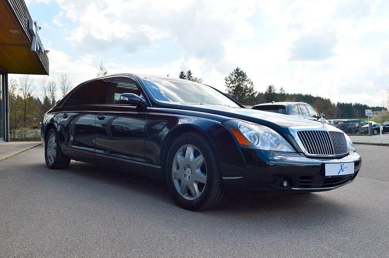 Brugt Maybach 62 551 HK (405 kW) 2005 Sort Sedan
