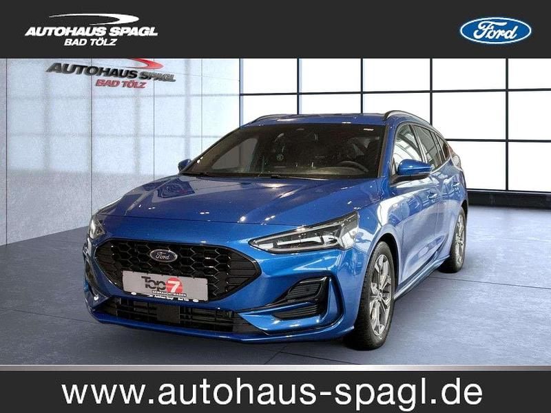Dynamicblau (blau) Gebraucht 2023 Ford Focus ST-Line Kombi | 25.400 € (Fairer Preis) - Bild 1/4