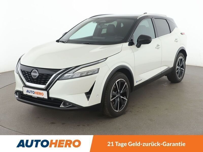 Weiß Gebraucht 2023 Nissan Qashqai Tekna SUV | 27.690 € (Guter Preis) - Bild 1/3