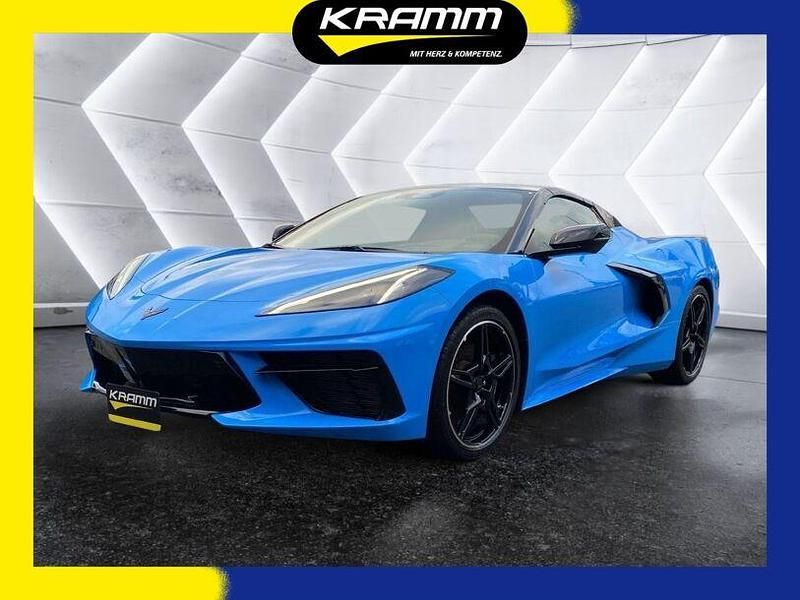 Blau Neu 2025 Corvette C8 Cabrio | 103.500 € - Bild 1/3