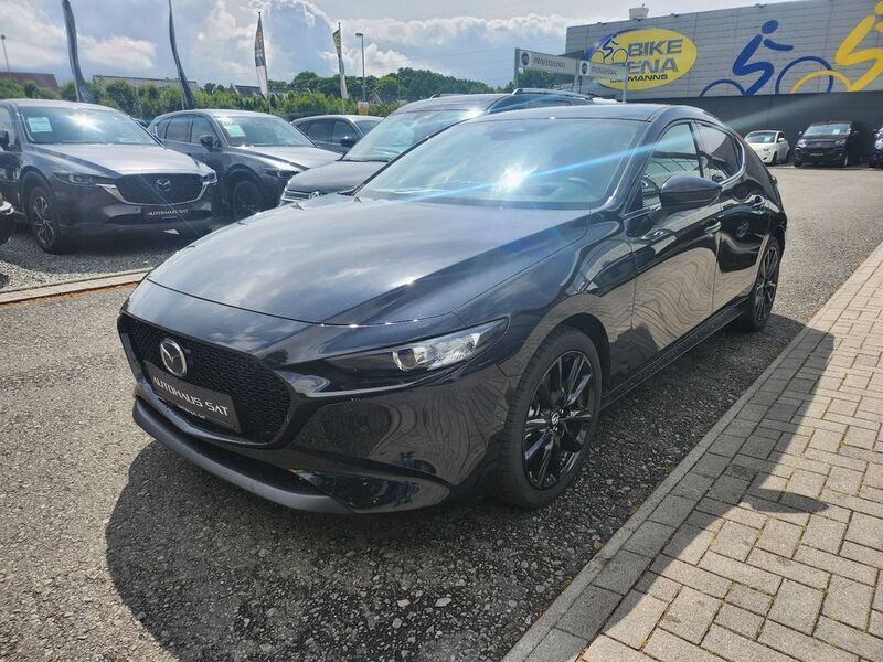 Neu Mazda 3 Homura-Line 122 PS (89 kW) 2025 Schwarz Limousine
