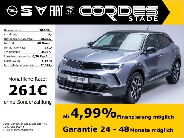 Metallic) (silber Gebraucht 2021 Opel Mokka Business SUV | 18.985 € (Fairer Preis) - Bild 1/4