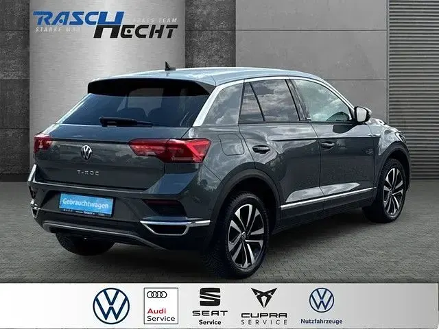 Gebraucht VW T-Roc United 150 PS (110 kW) 2021 Indiumgrau metallic SUV