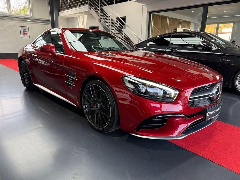 Gebraucht Mercedes SL63 AMG AMG 585 PS (430 kW) 2017 Rot Cabrio