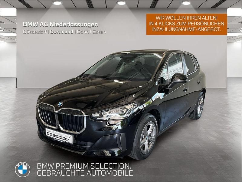 Schwarz Gebraucht 2022 BMW 223 Active Tourer Luxury Line Van / Kleinbus | 26.499 € (Superpreis) - Bild 1/4