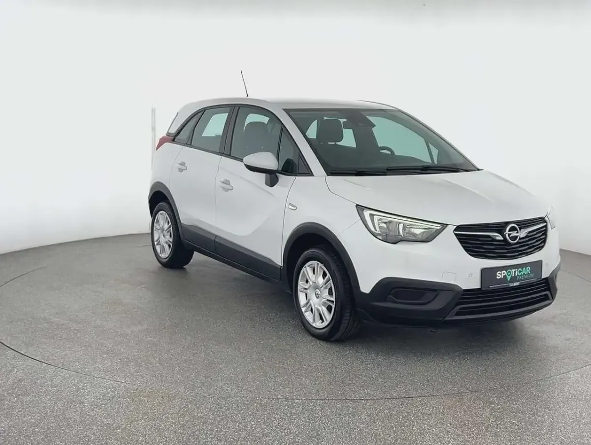 Gebraucht Opel Crossland X Edition 110 PS (80 kW) 2020 Weiß SUV