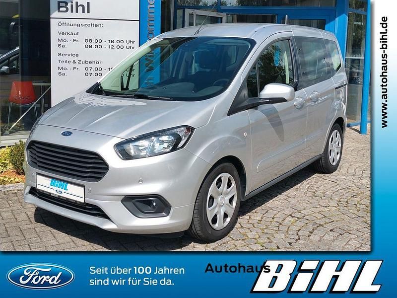 Silber Gebraucht 2022 Ford Tourneo Courier Van / Kleinbus | 15.890 € (Etwas zu teuer) - Bild 1/4