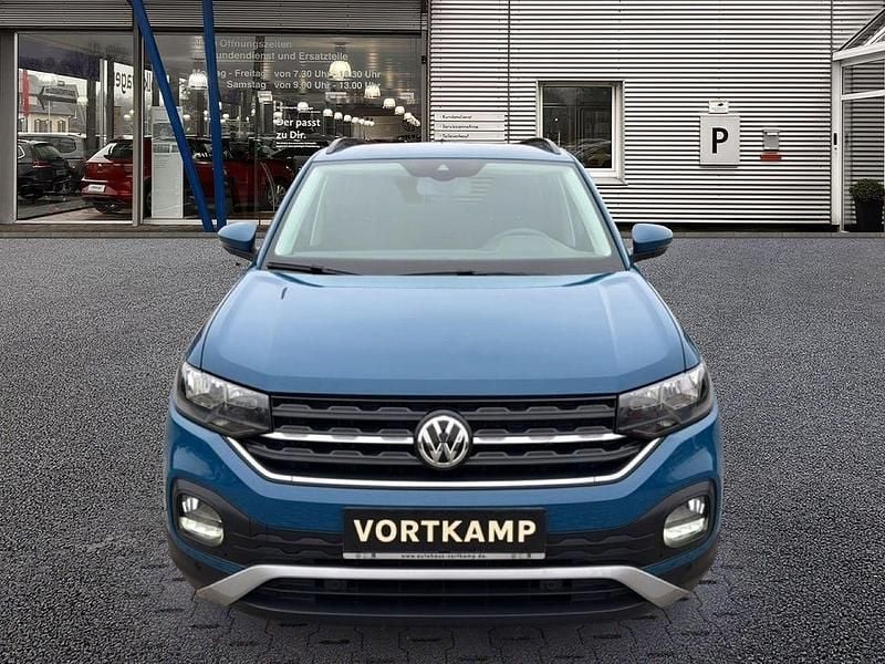 Gebraucht VW T-Cross Life 95 PS (69 kW) 2019 Dark petrol SUV