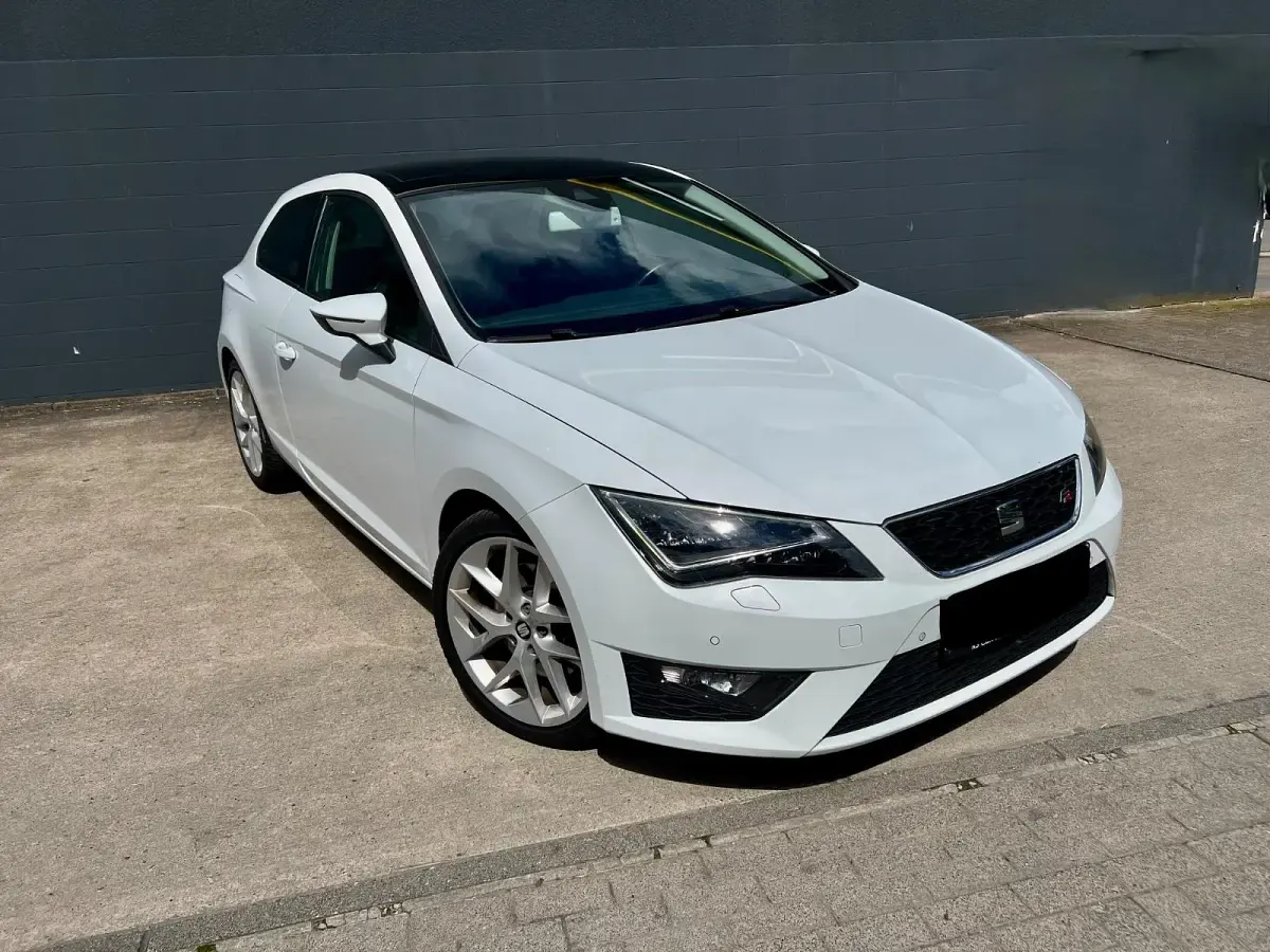 Gebraucht Seat Leon FR 184 PS (135 kW) 2015 Weiß Limousine