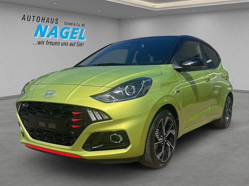 Grün Neu 2025 Hyundai i10 N Line Kleinwagen | 21.490 € (Teuer) - Bild 1/4