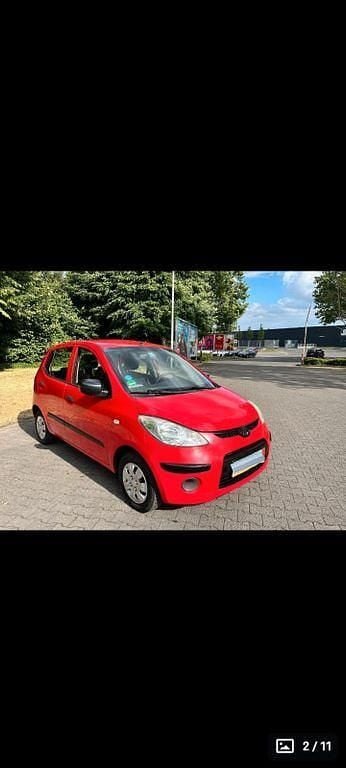 Gebraucht Hyundai i10 67 PS (49 kW) 2008 Rot Kleinwagen