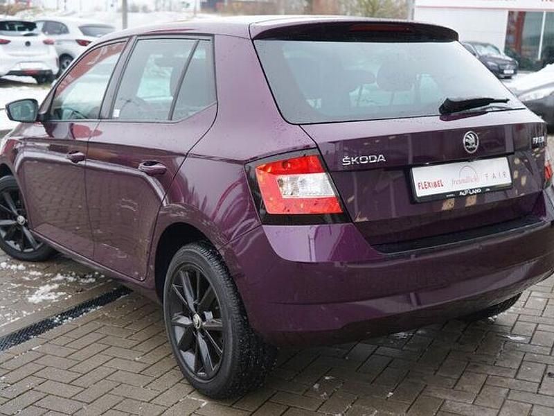 Gebraucht Skoda Fabia Style 95 PS (69 kW) 2018 Violett Kleinwagen