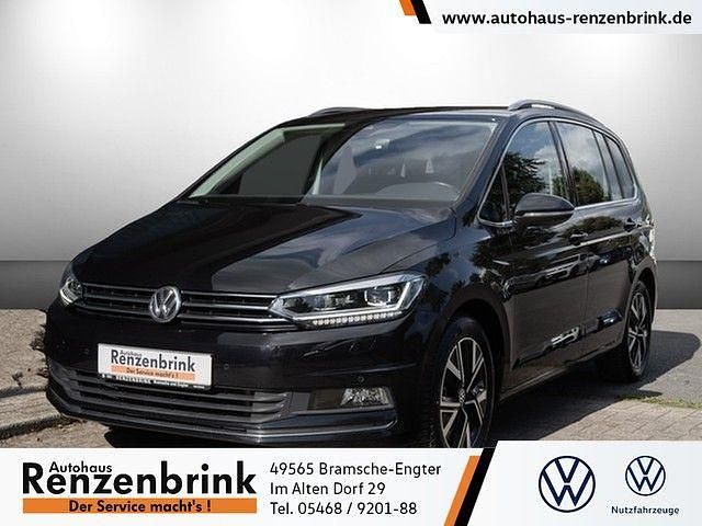 Schwarz Gebraucht 2020 VW Touran Highline Van / Kleinbus | 24.590 € (Fairer Preis) - Bild 1/4