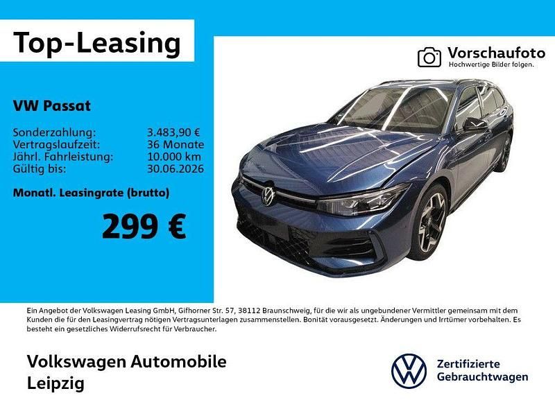 Gebraucht VW Passat Style 177 PS (130 kW) 2025 Blau Kombi
