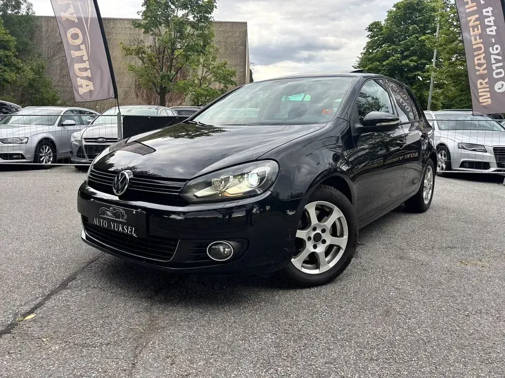 Gebraucht VW Golf VI Highline 160 PS (117 kW) 2010 Schwarz Kleinwagen