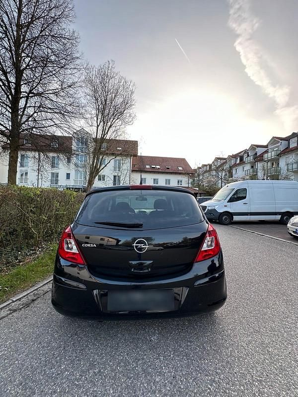 Gebraucht Opel Corsa 84 PS (61 kW) 2010 Schwarz Kleinwagen