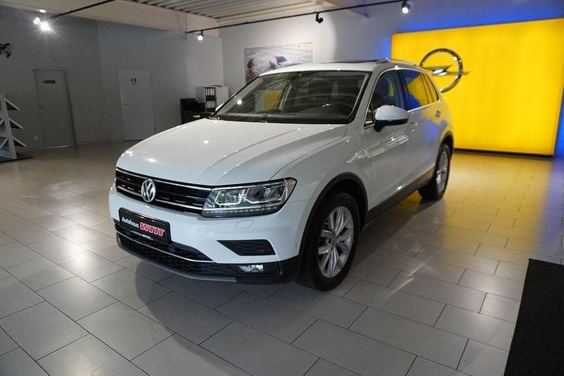 Weiß Gebraucht 2017 VW Tiguan Highline SUV | 14.999 € (Fairer Preis) - Bild 1/4