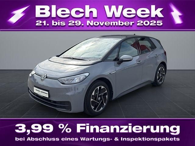 Mondsteingrau/schwarz Gebraucht 2021 VW ID.3 Pure Kleinwagen | 19.450 € (Fairer Preis) - Bild 1/4