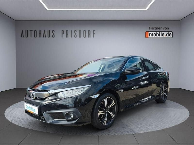 Schwarz Gebraucht 2018 Honda Civic Executive Limousine | 17.950 € (Superpreis) - Bild 1/4