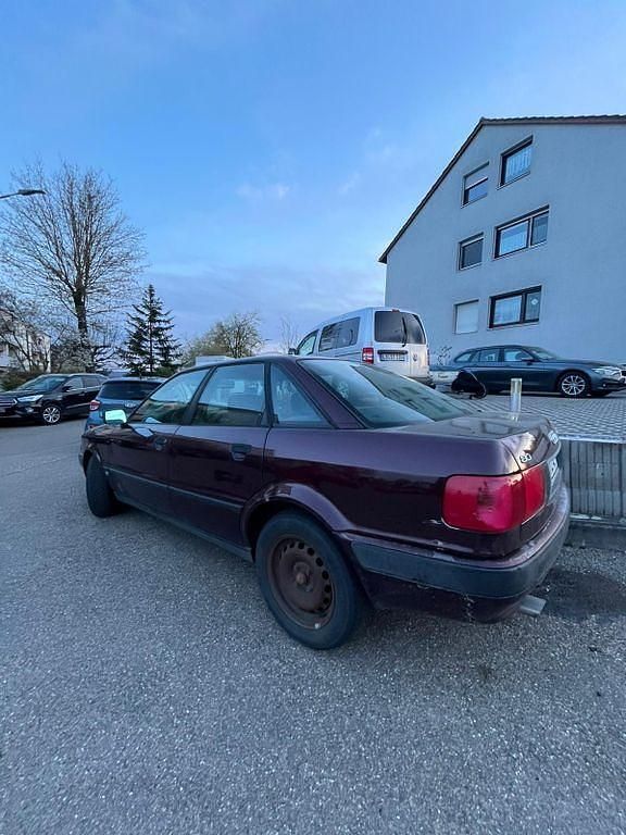 Brugt Audi 80 116 HK (85 kW) 1993 Rød Stationcar
