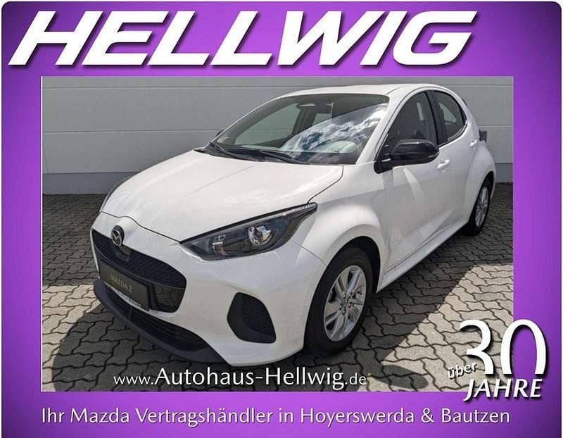 Lunar white Neu 2025 Mazda 2 Kleinwagen | 20.780 € (Superpreis) - Bild 1/4
