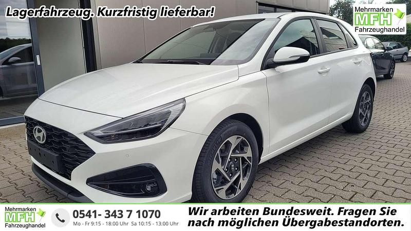 Neu Hyundai i30 140 PS (102 kW) 2025 Atlas weiß Limousine