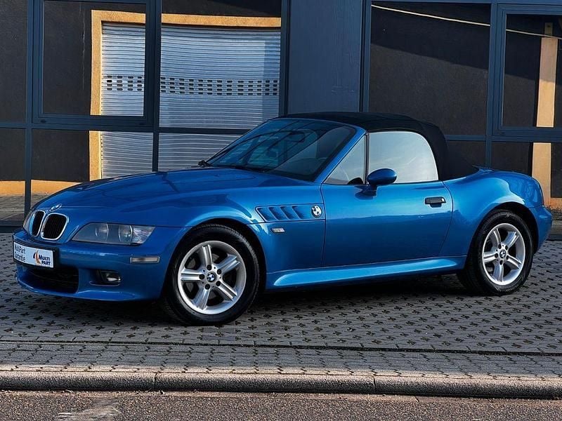 Blau Gebraucht 2001 BMW Z3 Cabrio | 10.999 € (Superpreis) - Bild 1/4